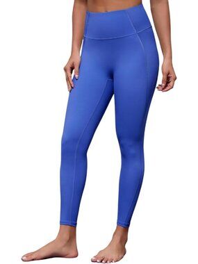 Women's Sapphire Blue Ultra Soft High Waisted Workout Gym Athletic Yoga Leggings